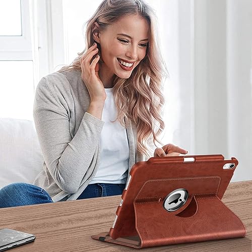 Vista 207 de Fintie Funda giratoria para iPad (A16) de 11ª generación de 11 pulgadas (2025), iPad de 10.9 pulgadas (2022) – [Soporte para lápiz integrado] Funda