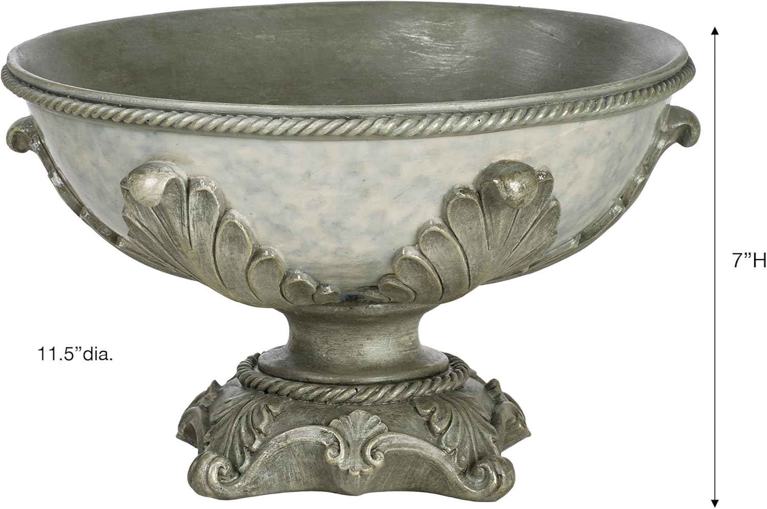 Touch of Class Lionna Decorative Centerpiece Bowl Blue