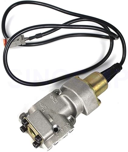 SINOCMP 780-B 1370084 24V motor diesel bomba de combustible parada solenoide para excavadora Disel motor piezas