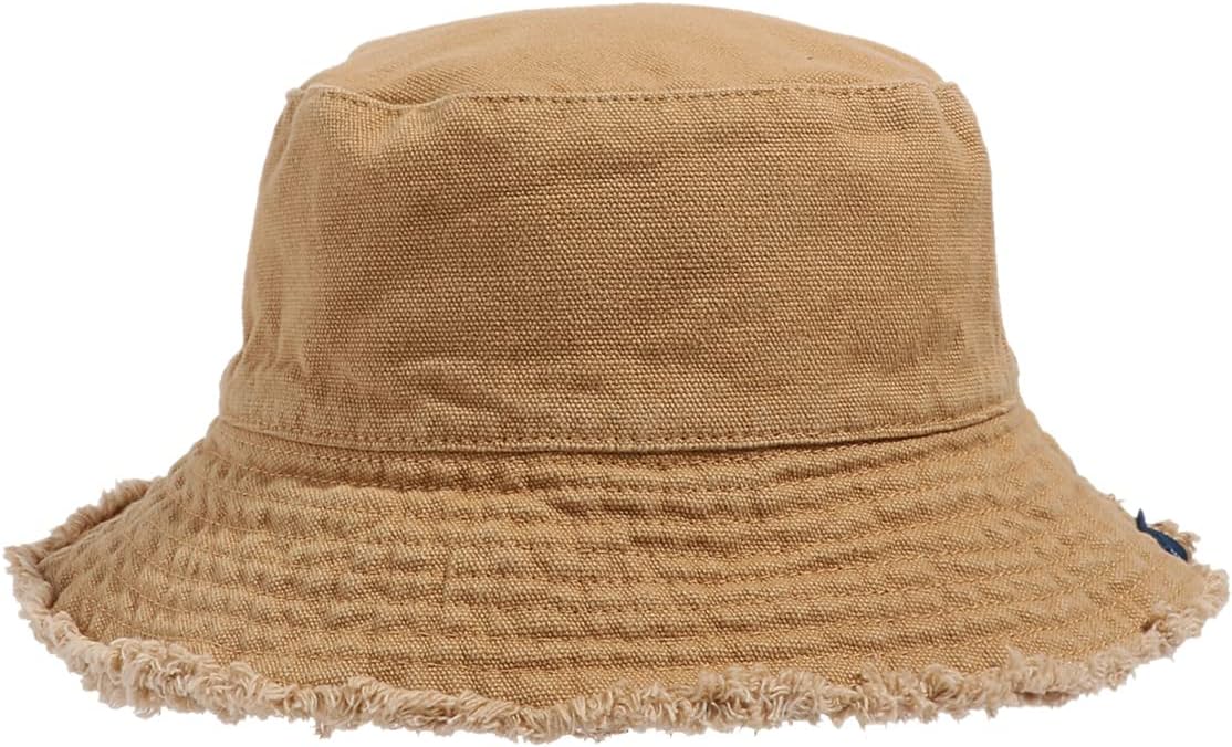 Clakllie Bucket Hats for Women Men Summer Fisherman Cap Washed Cotton Sun Hat Packable Hiking Cap Outdoor Travel Beach Hat - Image 2