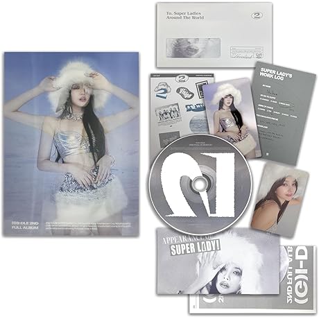 (G)I-DLE 2nd Full Album [2]: CD-R, Photocard, Pin Badges, and More