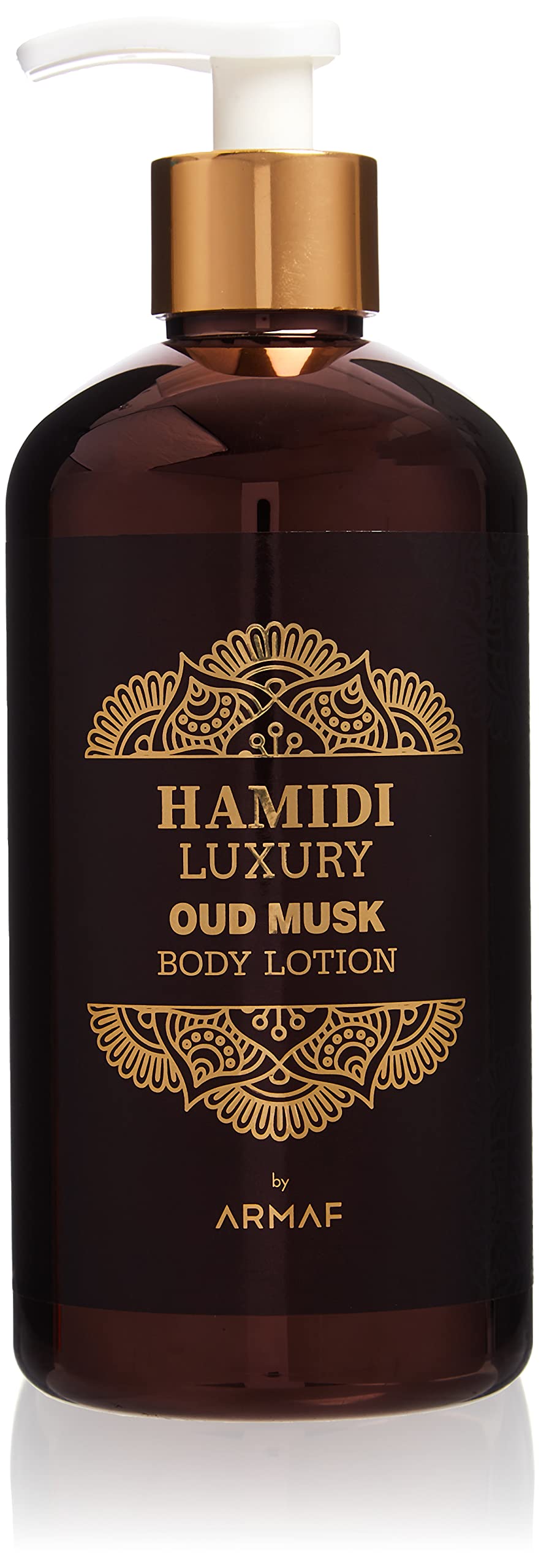 Hamidi Luxury Oud Musk Body Lotion Smooth & Glowing Unisex Lotion Brown 500ml