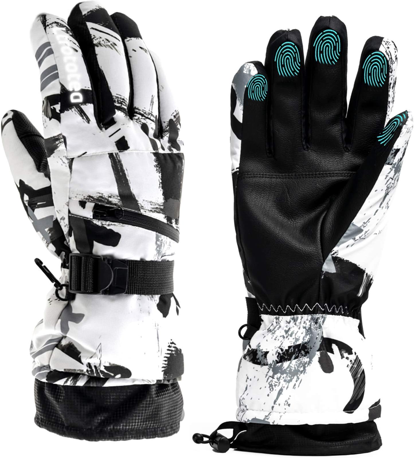 Ltrototea Ski Gloves, Winter Warm Touch Screen Gloves, Ski Gloves, Motorcycle Gloves, Outdoor Gloves