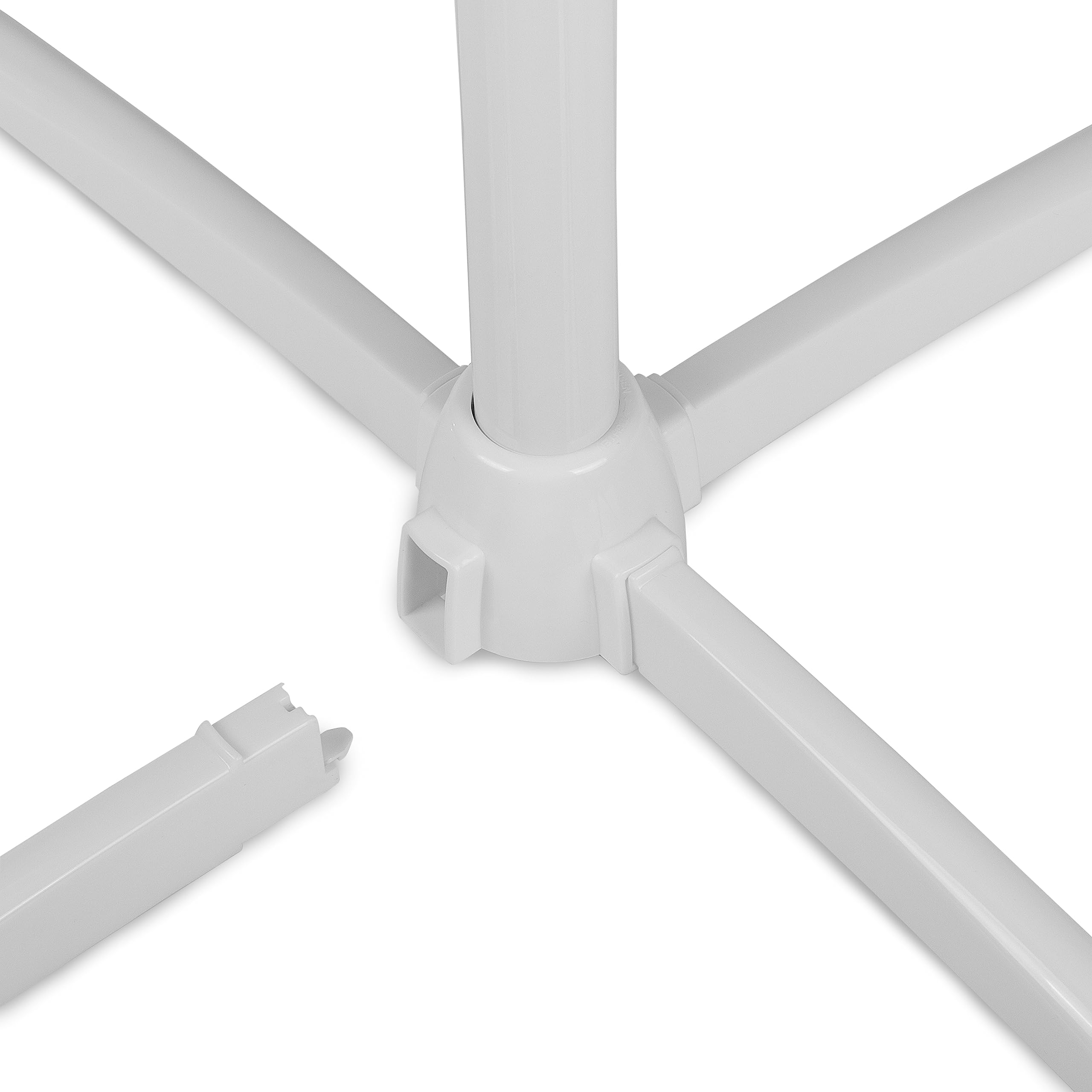 Tristar Ventilatore a piantana - 40 cm - Altezza regolabile 85 - 115 cm - Bianco (VE-5755)