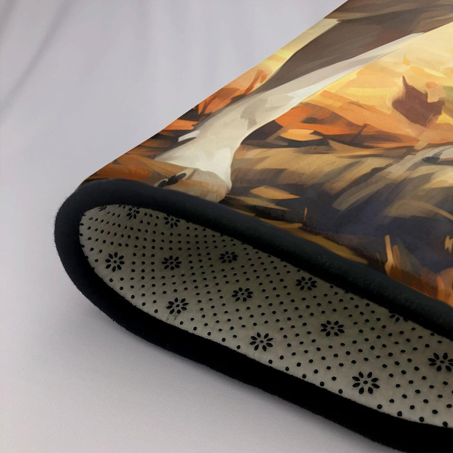 Tame Beagle Printed Anti-Slip Floor mat Carpet Rug 72"x48" for Living Room Office Coffee Table Bed Balcony