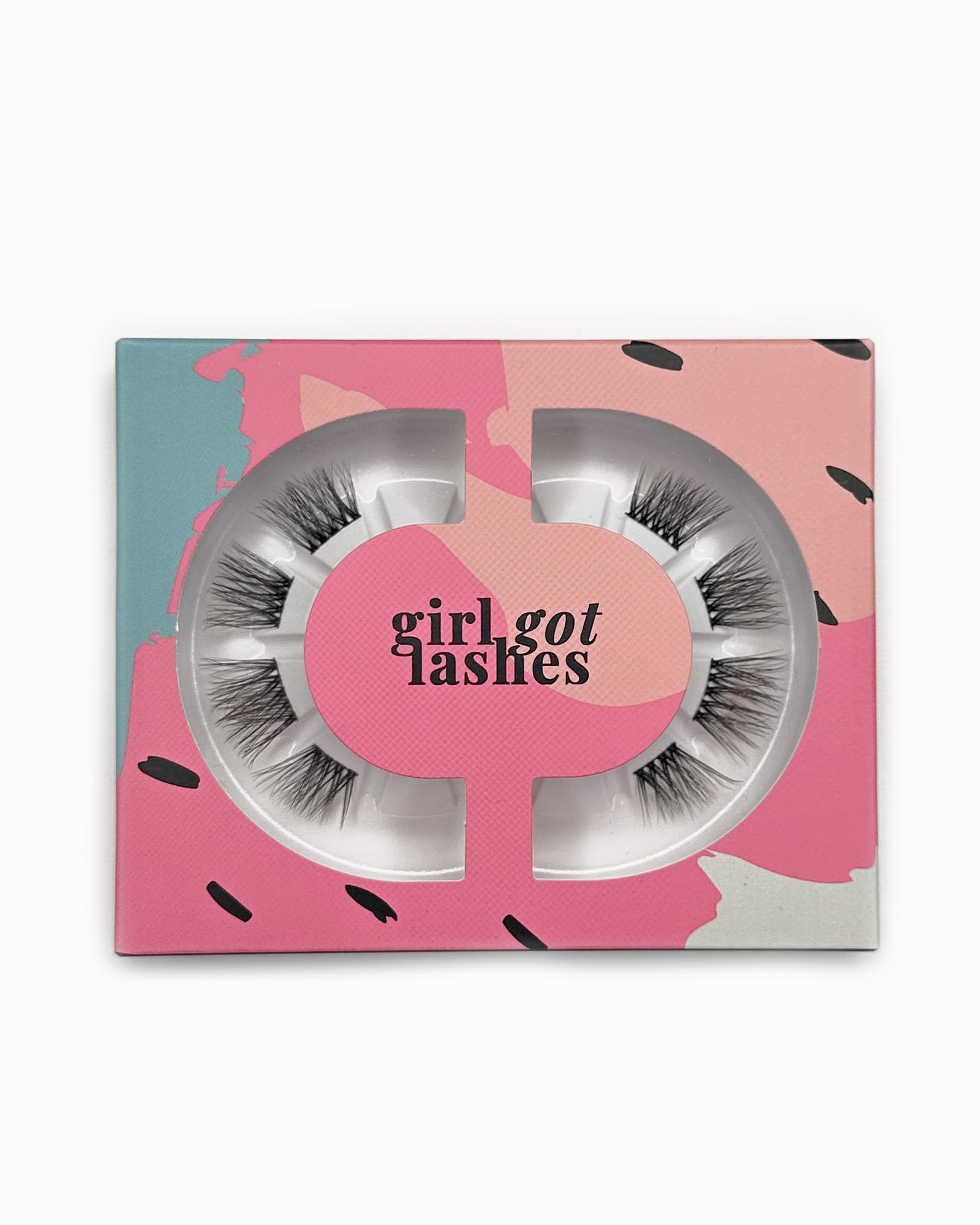 Aufbewahrungsbox Für Falsche Wimpern – 50 Stück, Rosa, Transparent, Kunststoff, Wiederverwendbar, Für Wimpernschutz & Ordnung