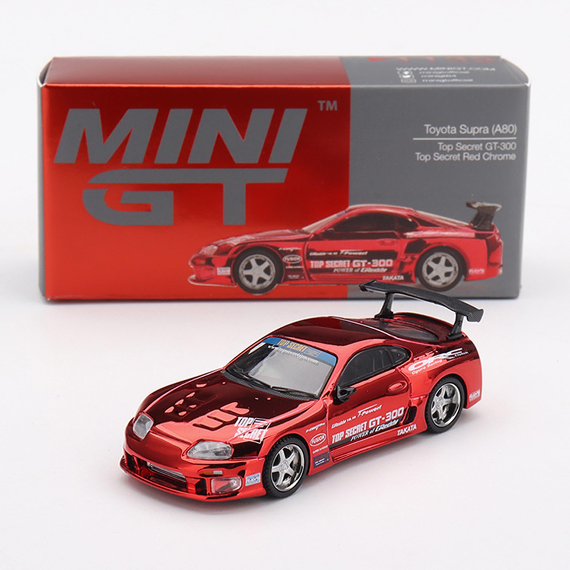 Amazon.co.jp: Sunrich MGT01132-BL MINI GT 1/64 Toyota Supra (A80