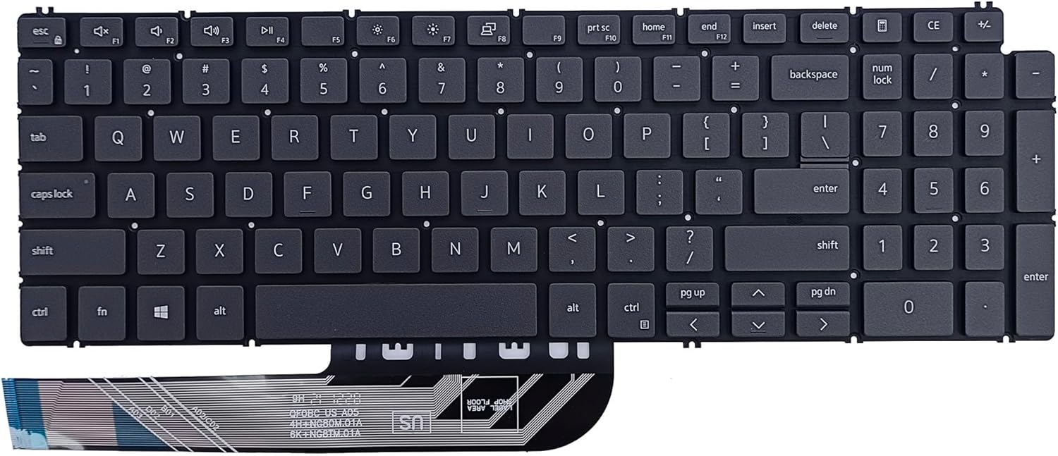 Replacement Laptop Non-Backlit Keyboard for Dell Pakistan Ubuy