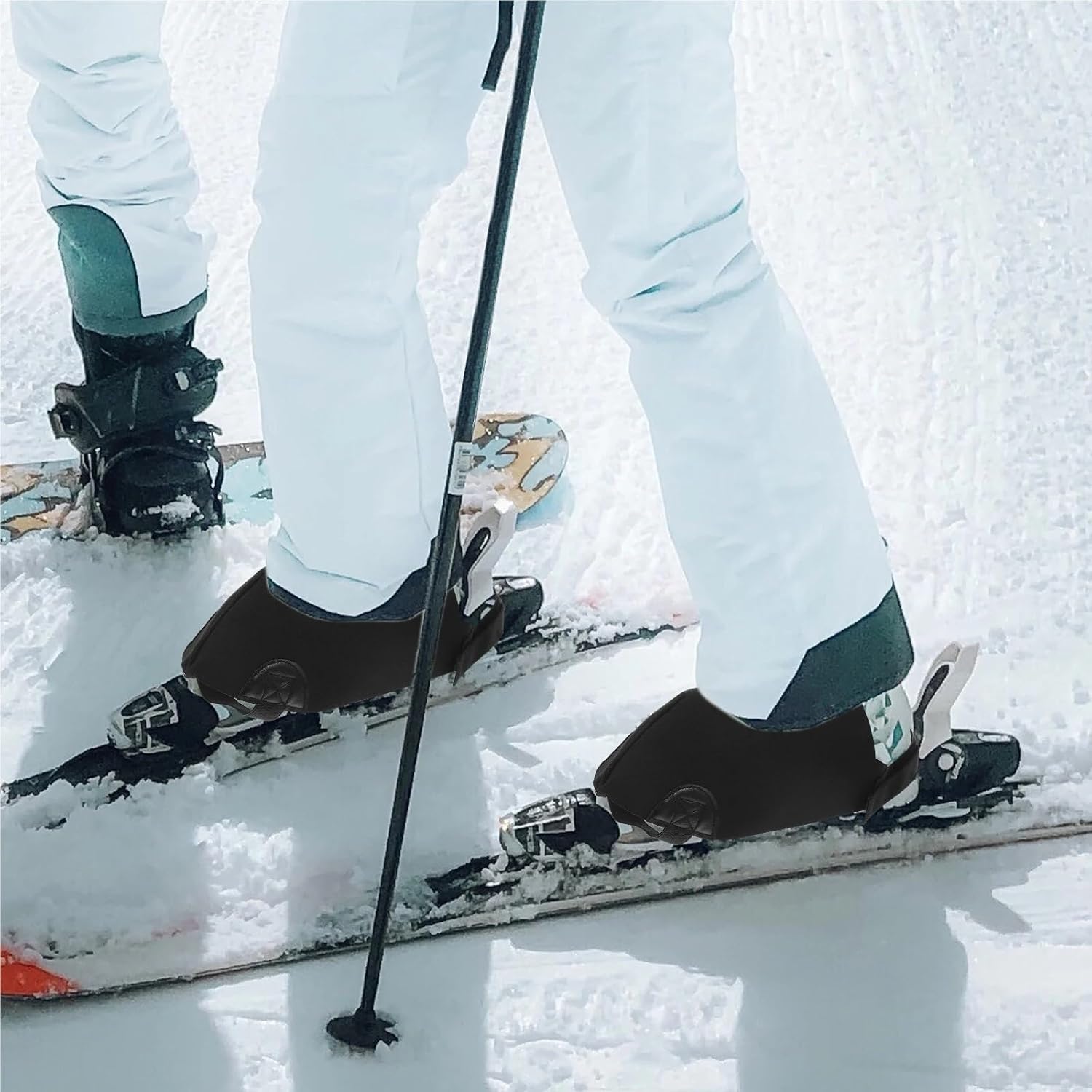 Ski Shoe Covers Reusable Ski Boot Covers, Windproof Anti-Snow Protectors for Outdoor Hiking for Skiing Accessories Gift