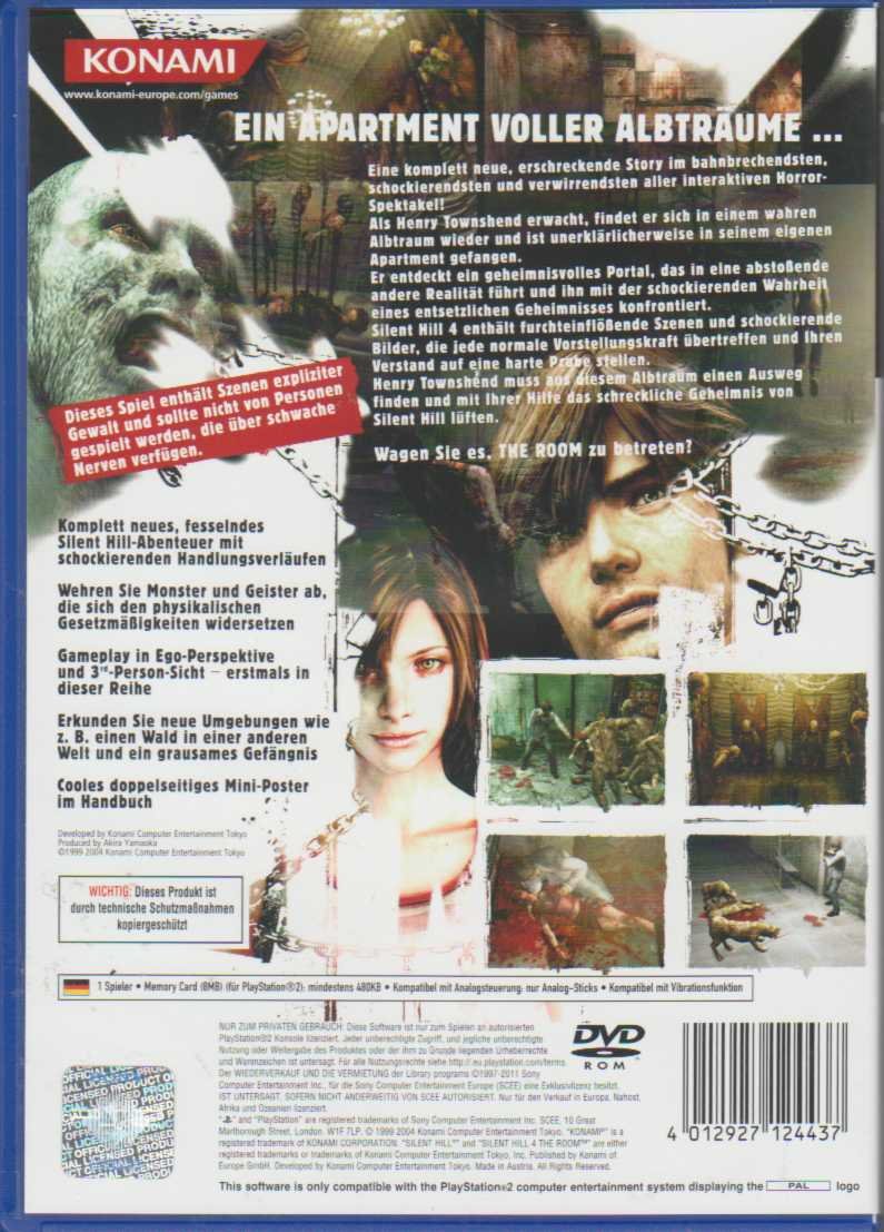 Silent Hill 4 - Sub Band [Edizione: Germania]