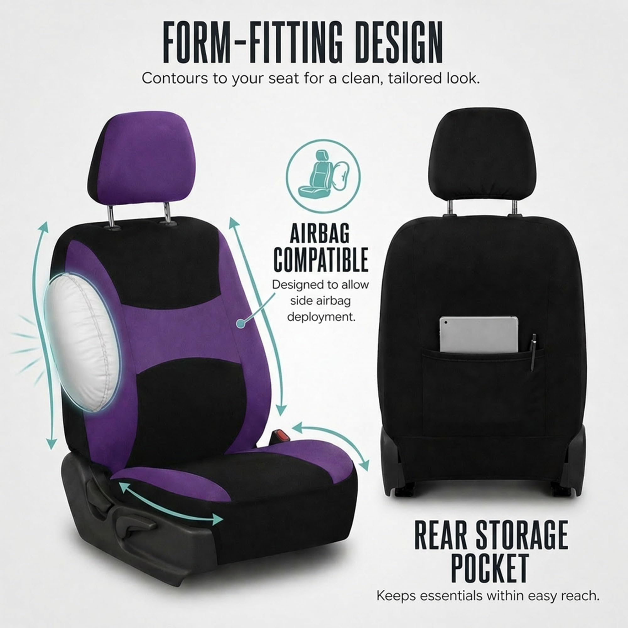 自動車 FHグループ 自動車用シートカバーセット ステアリングホイール