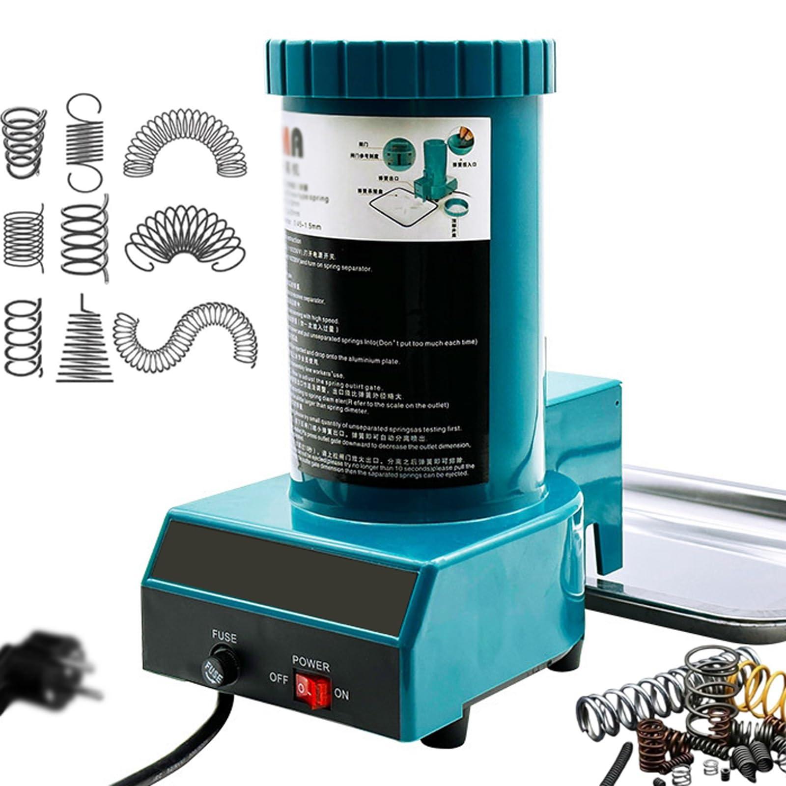 Séparateur de ressorts automatique pour stopper le vrac emmêlé