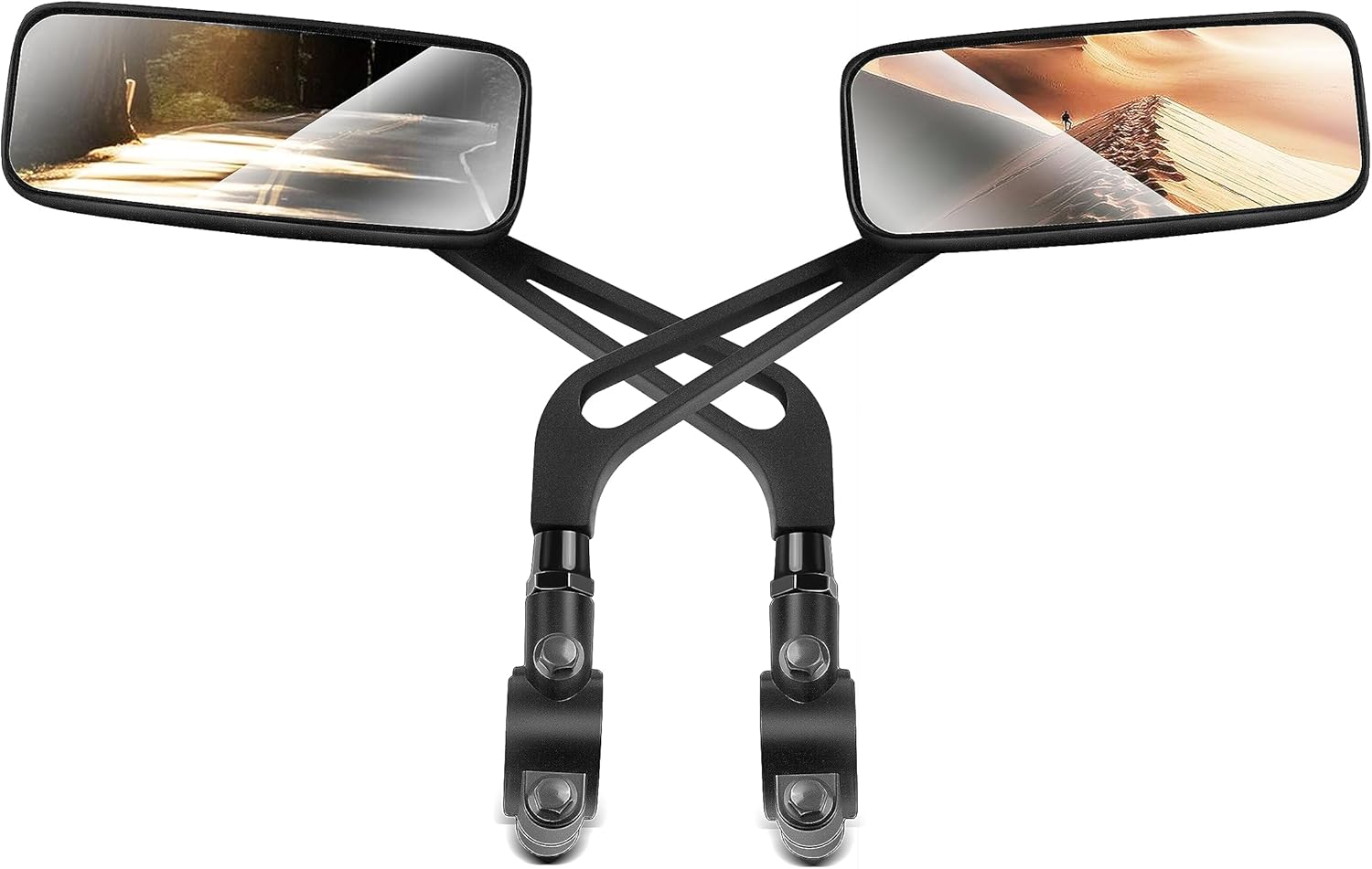 Bavel Bike Mirror,2 Pack (1 Pair)Bicycle Handlebar Mirrors
