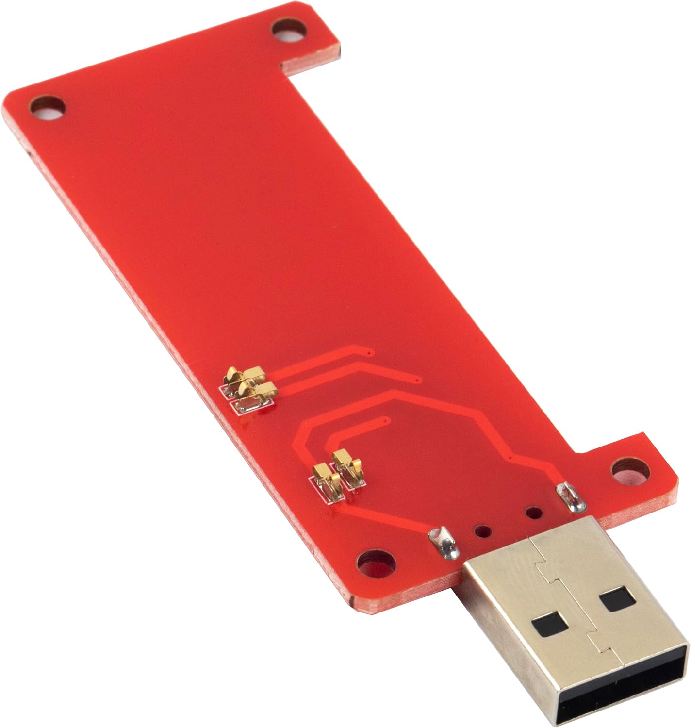 USB Dongle Breakout Board USB-A Male Expansion Board for Raspberry Pi Zero/Zero W/Zero 2/Zero W 2 (Pack of 3)