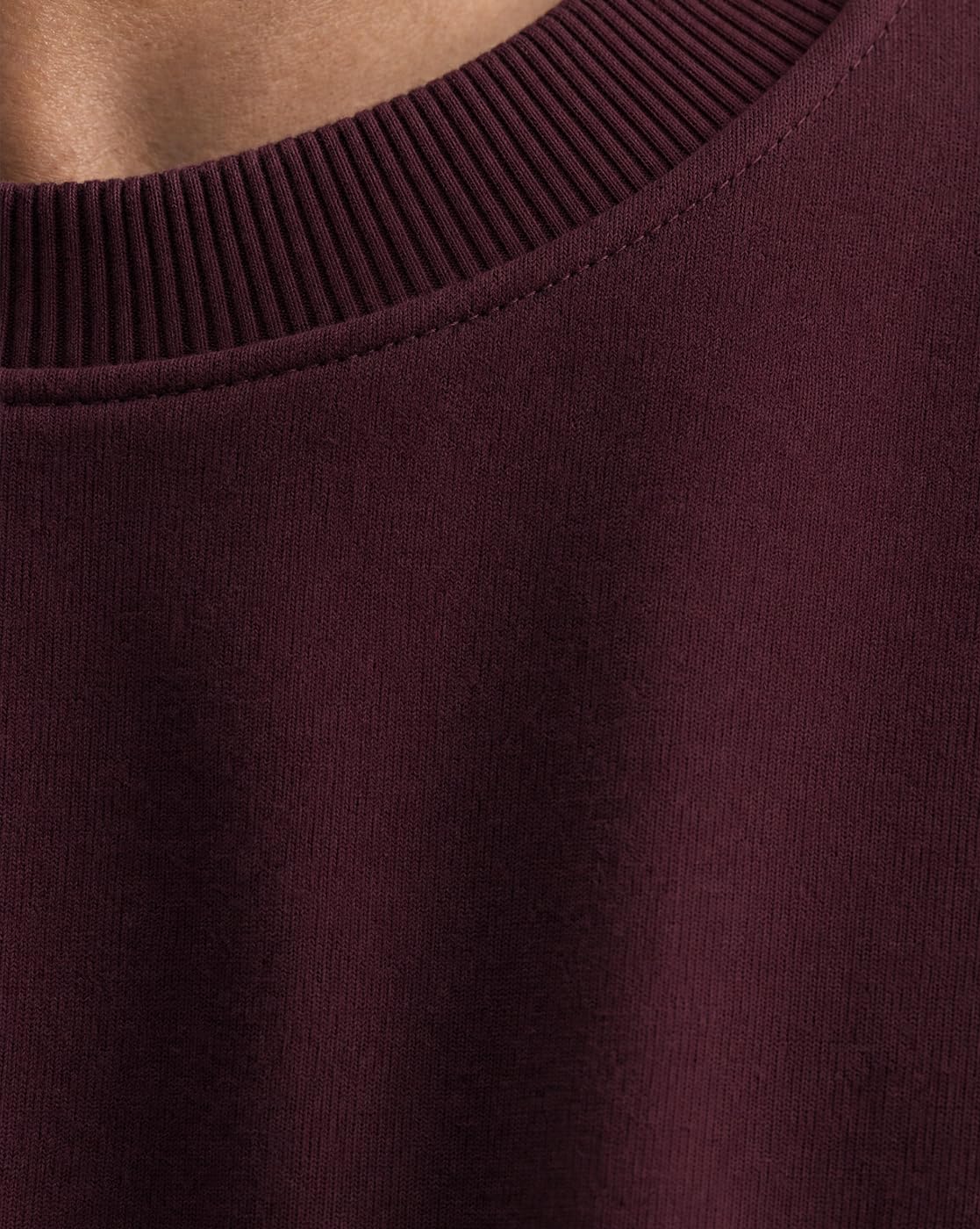 NOBERO Stylowe bluzy oversize dla mężczyzn | 280 g/m² bawełna bogaty polar jednolity oversize luźny krój bluzy męskie | stylowa i swobodna bluza zimowa dla mężczyzn