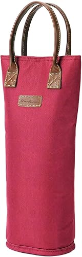 Miniatura 52 de ZORMY Bolsa de vino aislada para una sola botella, 1 botella de vino bolsa acolchada enfriador de vino perfecto para amantes del vino o regalo