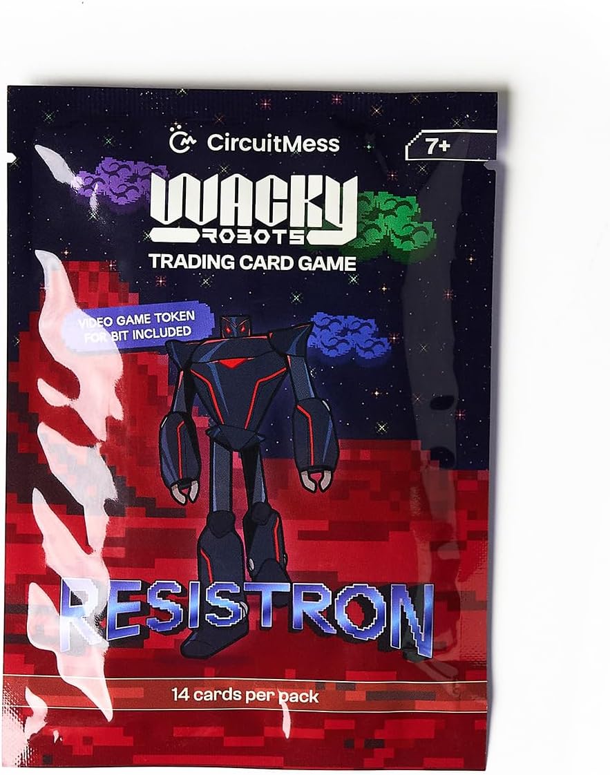 Wacky Robots Card Game - Resistron Pack - CircuitMess Bit Expansion - Resistron