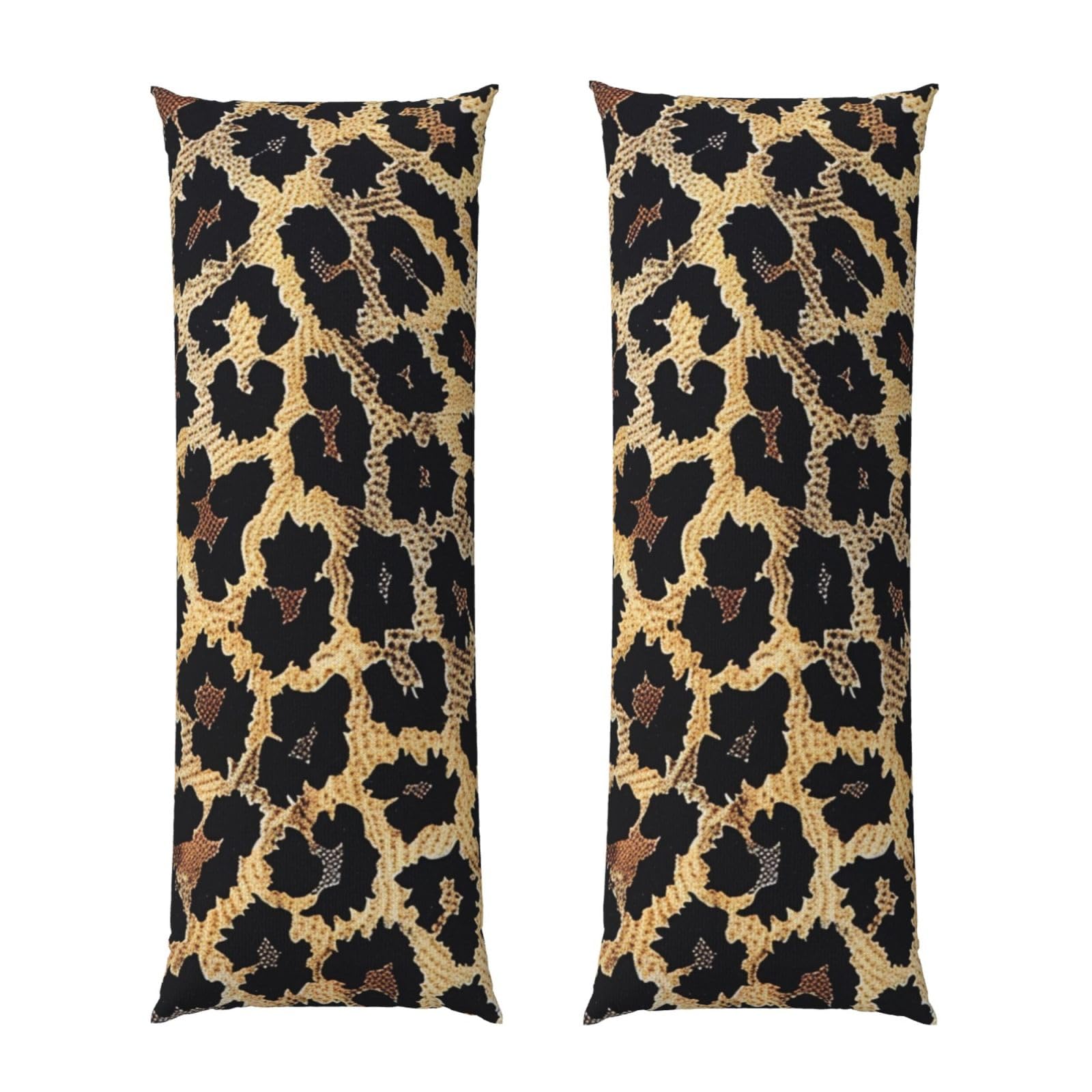 Body Pillow Cover 20x54 Inch, Leopard Print print Print Long Lumbar Pillow Case with Zipper Long Body Pillowcase Decorative for Bed Sofa Bedroom