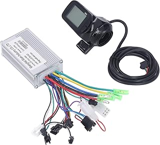 Weikeya Electric Bike Brushless Controller Kit, Waterproof S886 LCD Panel Bike Motor Controller Panel Kit Good Toughness for 350W Motor