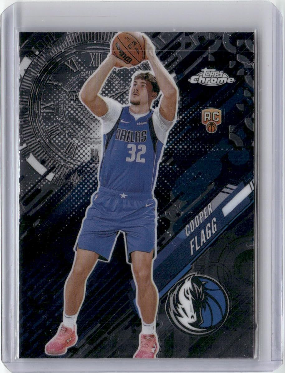 2025-26 Topps Chrome #GT-16 Cooper Flagg Go Time Rookie RC Basketball Card