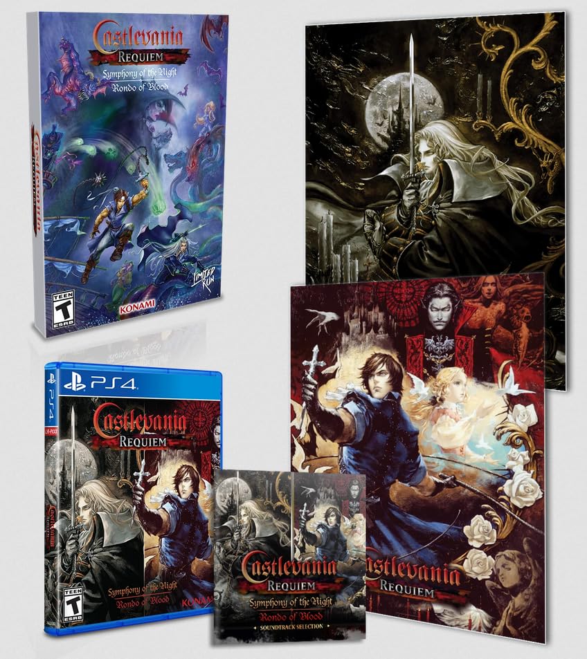PlayStation4 - キャッスルヴァニア レクイエム クラシックエディション PS4 悪魔城ドラキュラ Amazon.com: Castlevania Requiem (Classic Edition - Limited