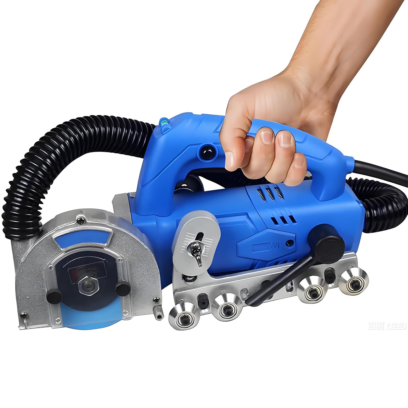 Herramienta eléctrica para Quitar lechada, 1200 W, 9000 RPM, Ideal para Limpiar Juntas de Azulejos de Ducha, Huecos en el Suelo y Quitar Masilla Vieja. Sawblade*1