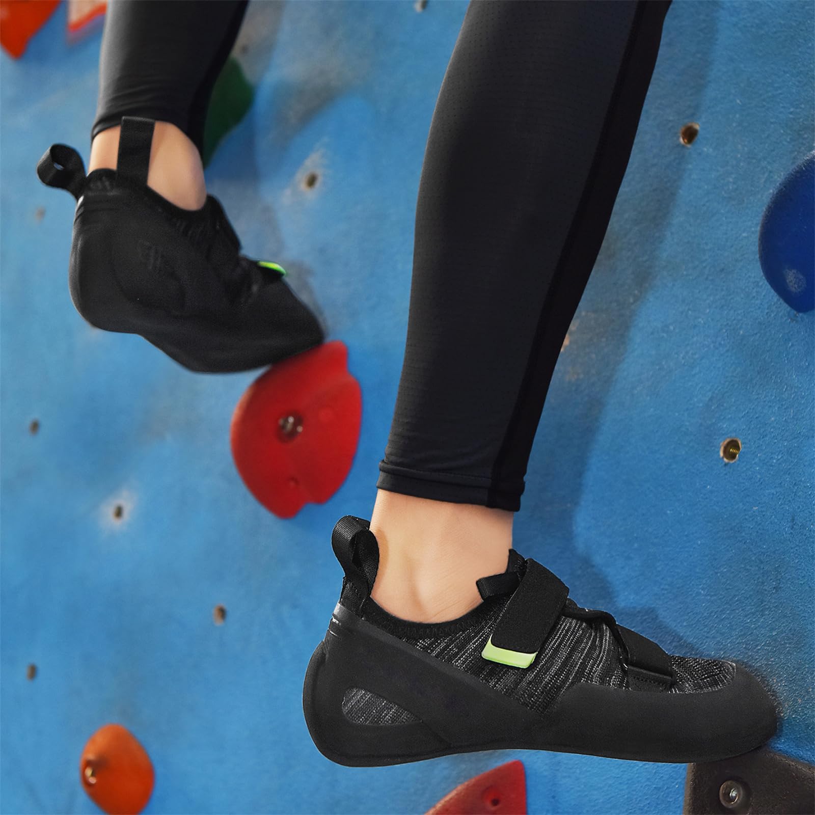 Chaussures d'escalade Hommes Femmes Intérieur Débutants Escalade Bloc Chaussures D'entraînement
