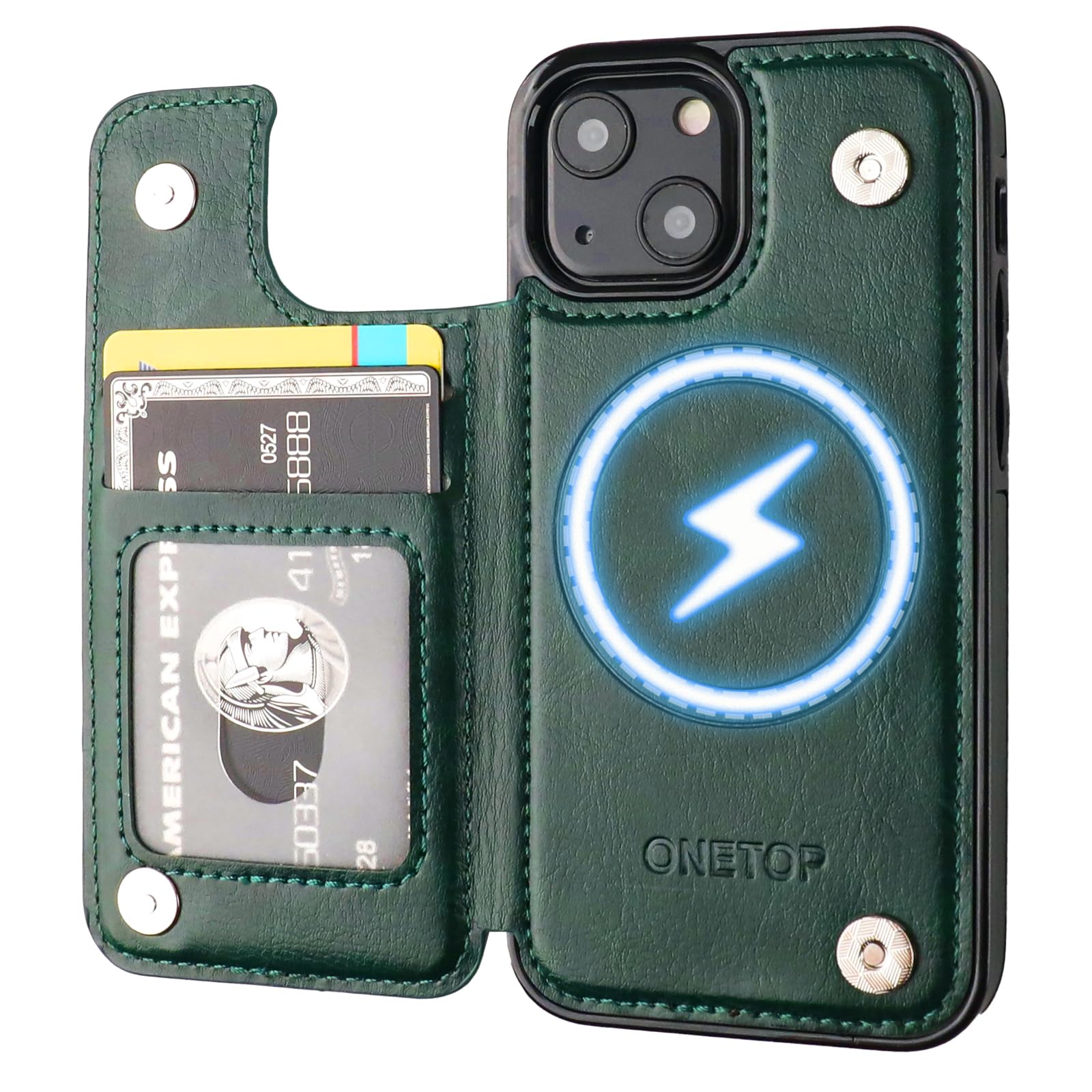 Coque Magsafe iPhone 13 Mini antichoc avec béquille et blocage RFID - 8