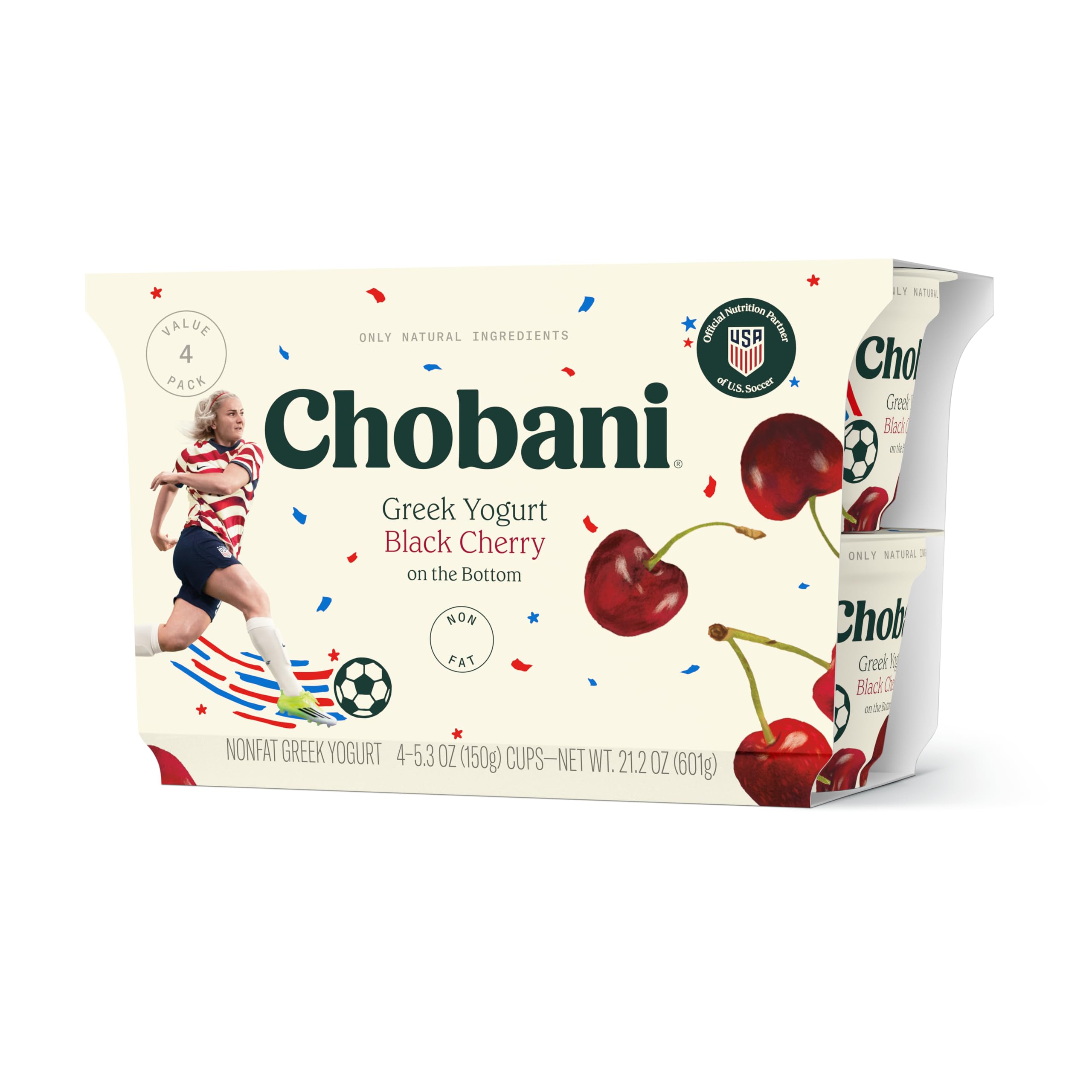 Amazon.com: Chobani® Non-Fat Greek Yogurt Black Cherry on the