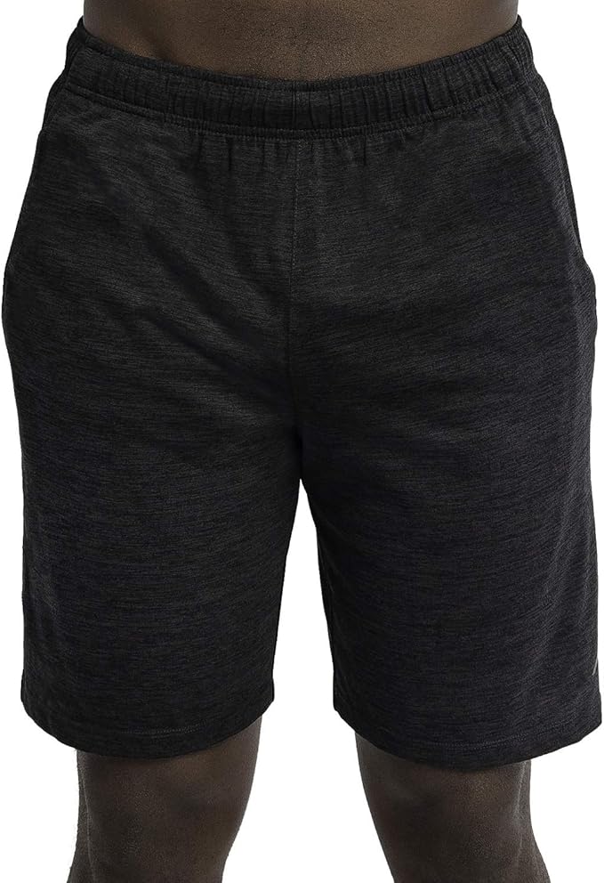 Alive Men�s Quick Dry Workout Knit Short 9 Inch Inseam