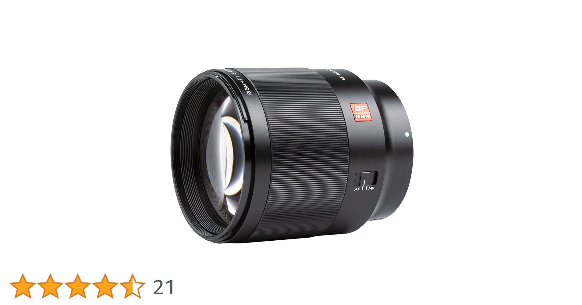 viltrox AF85mm / f1.8 RF単焦点レンズ オートフォーカス Viltrox 85mm F1.8 II STM Fuji FXマウントに対応 軽量化