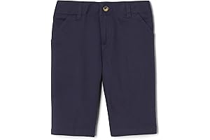 Navy Blue School Shorts for Girls: Tailored Comfort in a Versatile Uniform Essential