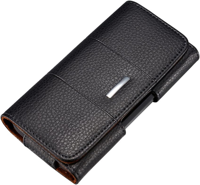 Fit for iPhone SE 2020 Holster iPhone 8 7 6S 6 Holster Pouch 4.7 inch Premium Genuine Leather with Belt Clip Belt Loop Fit with Slim Case / Commuter Case / Spigen Case On