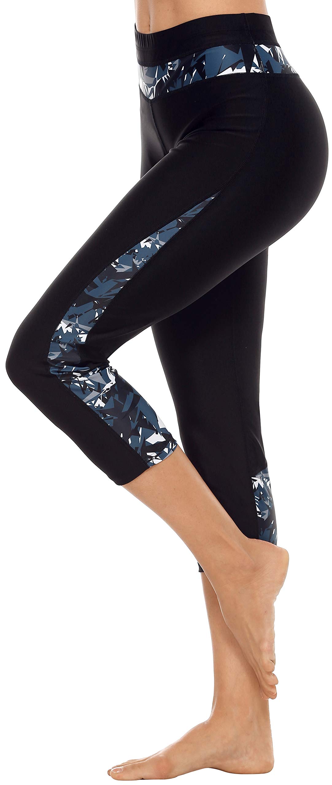 ATTRACO Swim Pants for Women High Waisted Swim Capris Swim Shorts Swimming LeggingsGlobal Recycled StandardOEKO-TEX STANDARD 100Global Recycled StandardGlobal Recycled Standard