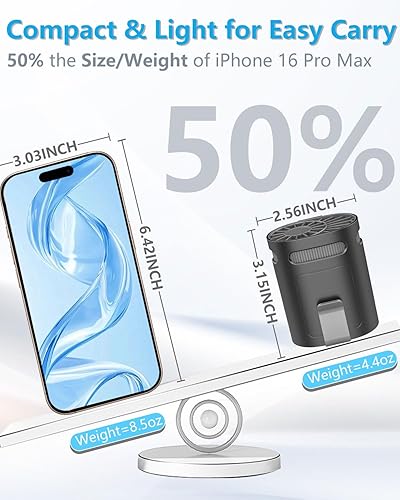 Miniatura 3 de Ventilador de cintura con clip en aire frío, mini ventilador portátil ligero debajo de la camisa, pantalones de cinturón, hebilla de cinturón,