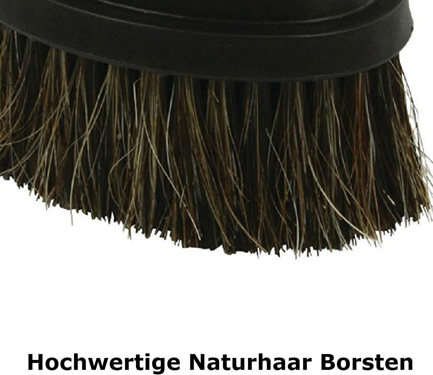 Rosshaar-Staubpinsel – Naturhaar-Bürste Als Staubsauger-Aufsatz, 35 Mm, Für Möbel & Empfindliche Oberflächen