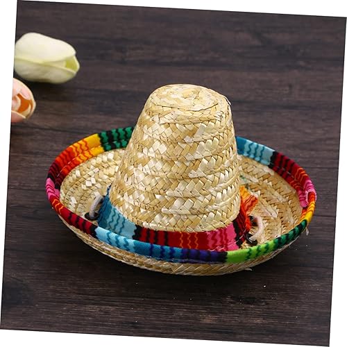 Miniatura 3 de iplusmile Sombrero para perro pequeño, 3 piezas, mini sombreros, sombrero de sol para niño, sombreros divertidos para perro, sombrero de conejo,