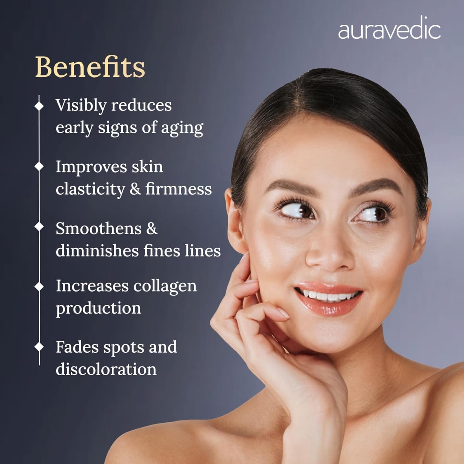 Auravedic Kumkumadi Night Cream with Retinol, Niacinamide & Saffron | Deep Hydration for Smooth, Even-Looking Skin | Overnight Repair & Radiance Support | 1.76 Oz (50g) - Image 6