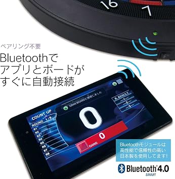 Gran Board Dash Bluetooth Dartboard Green with Special Bracket & ChoukouTip50pics