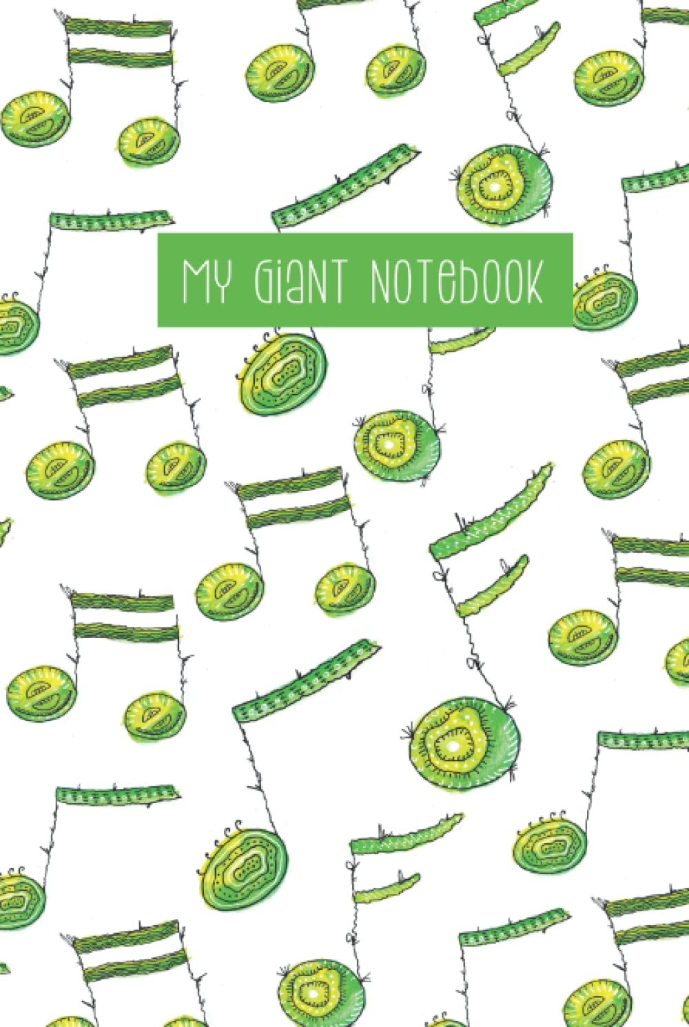 My giant notebook: lined mushroom giant notebook journal with 550 pages for all important notes and reminders in format 6x9 inch