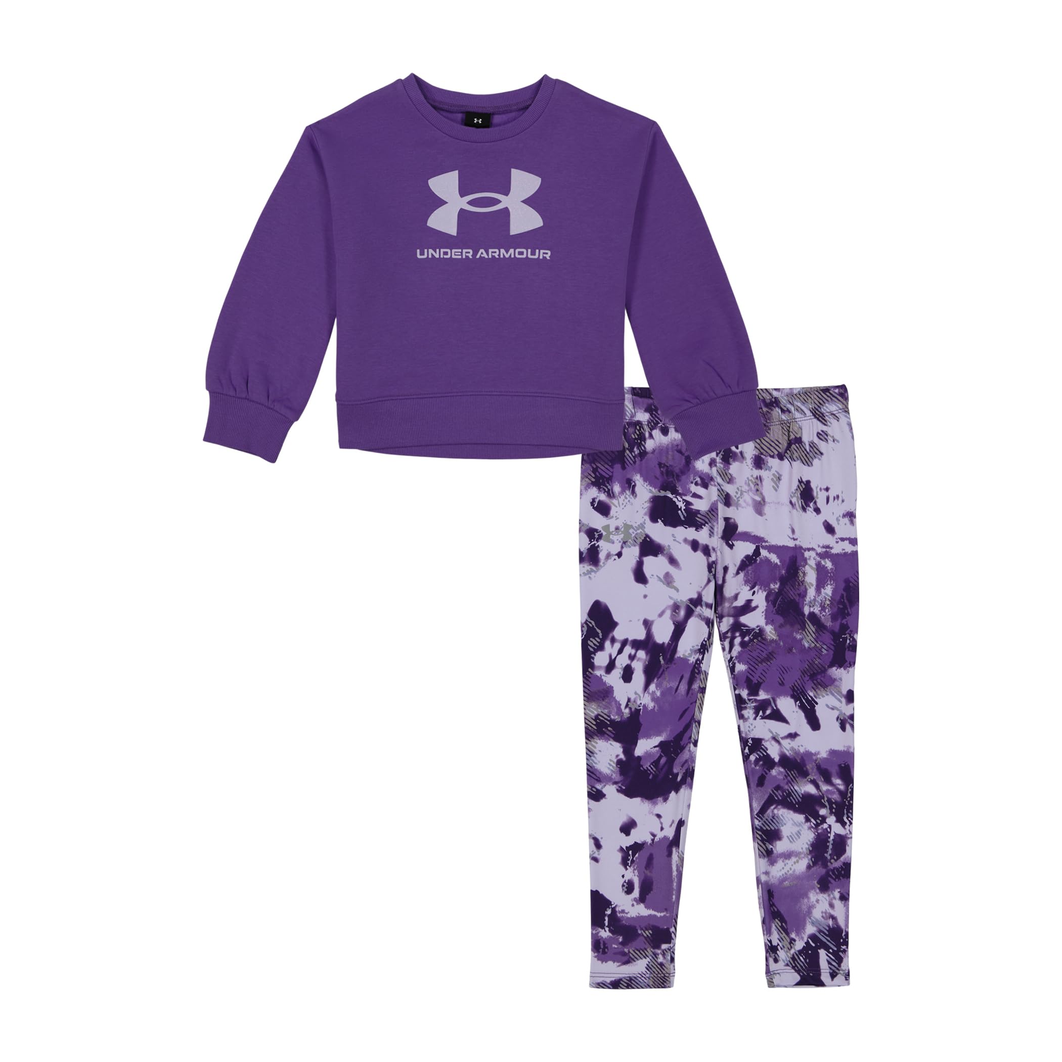 Under Armour Girl's 2-piece Sweatshirt and Leggings Outfit Set