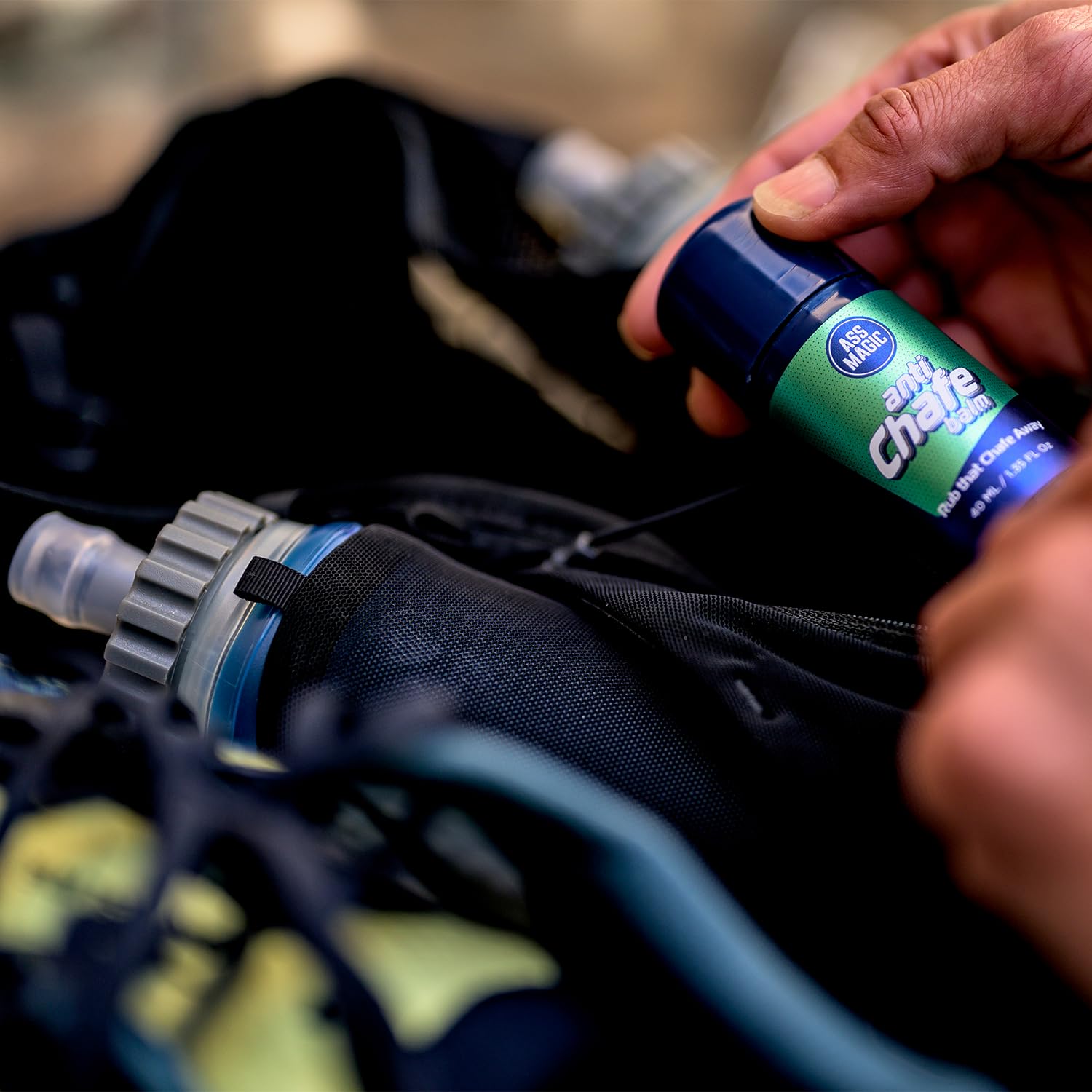ASS MAGIC ANTI CHAFE BALM - Dein ultimativer Anti-Chafe-Begleiter - Perfekt für Läufer, Triathleten und den Alltag. Die Scheuerstellen und Blasen vermeiden möchten.