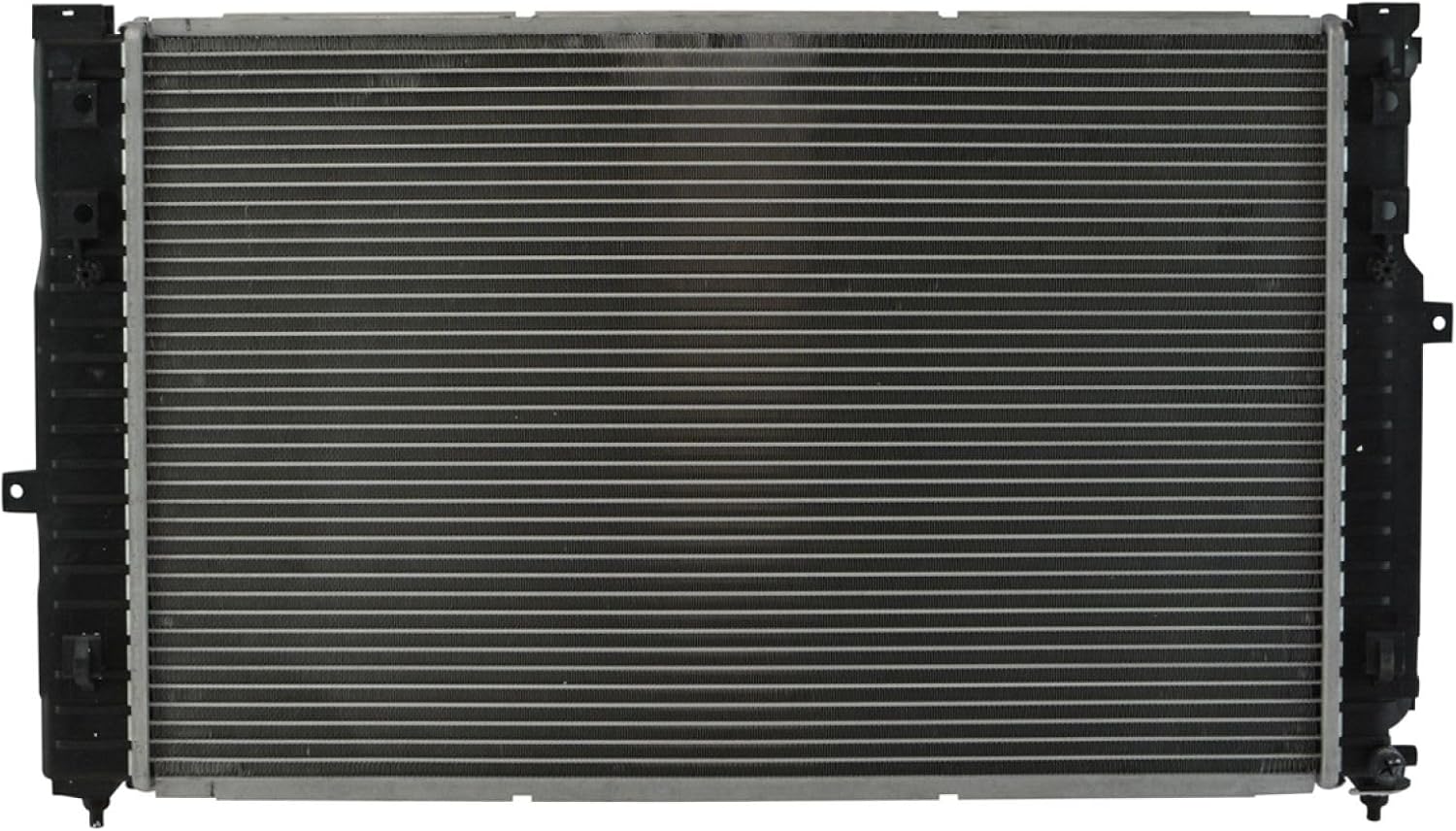 Radiator Assembly Aluminum Core Cross Flow Compatible with 1997-2002 Audi A4 Quattro V6 2.8L 1999-2001 A6 1998-2005 Volkswagen Passat CU2648