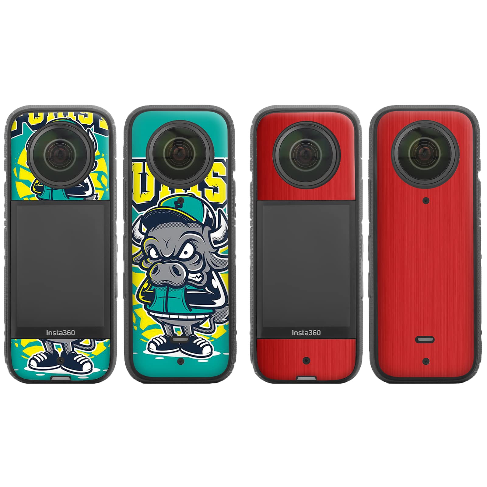 Amazon | Kiowon Insta360 X3 専用 スキン シール PVC製 ステッカー 