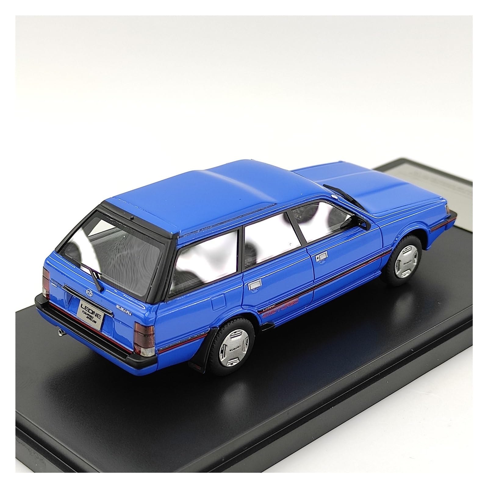 Metallo Scala Replica 1 43 Per Subaru Leone Touring Wagon 1984 Modello Di Auto In Resina Blu Vintage Da Collezione Per Adulti Hobby Veicoli Giochi Set