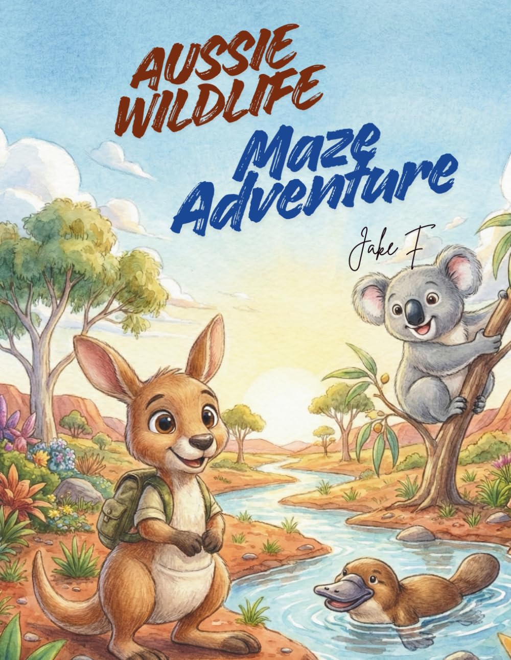 Aussie Wildlife Maze Adventure: An Educational Activity Book for Kids Year 1-6 | Learn STEM & HASS Animal Facts While Solving Mazes and Coloring (Aussie Maze Adventure)