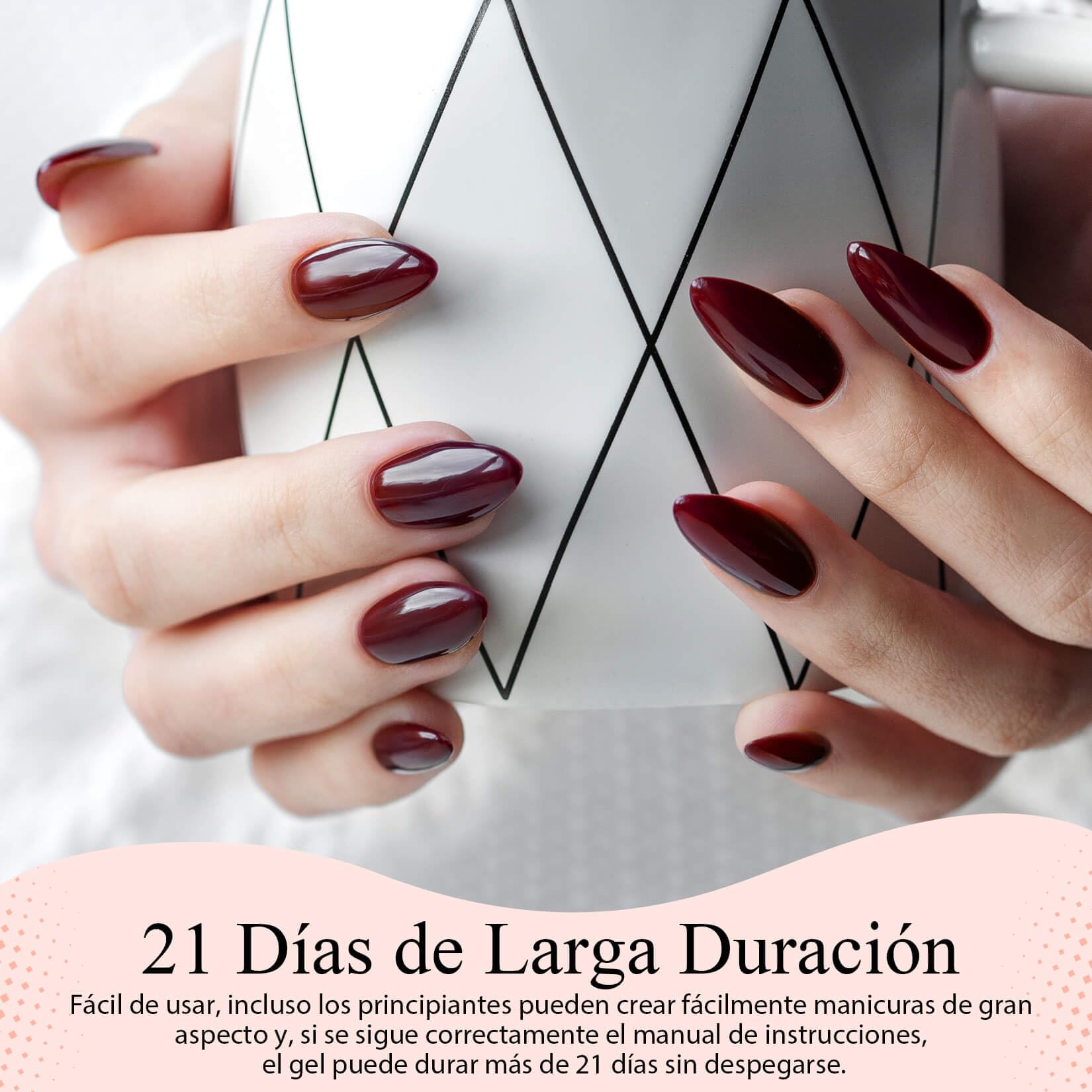 Phoenixy Uñas Semipermanentes Kit Completo con Lampara U V/LED 35 PCS Kit Uñas Semipermanentes con Torno para Uñas DIY Nail Art Set Manicura para Principiantes