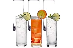 LEMONSODA Highball Cocktail Glasses