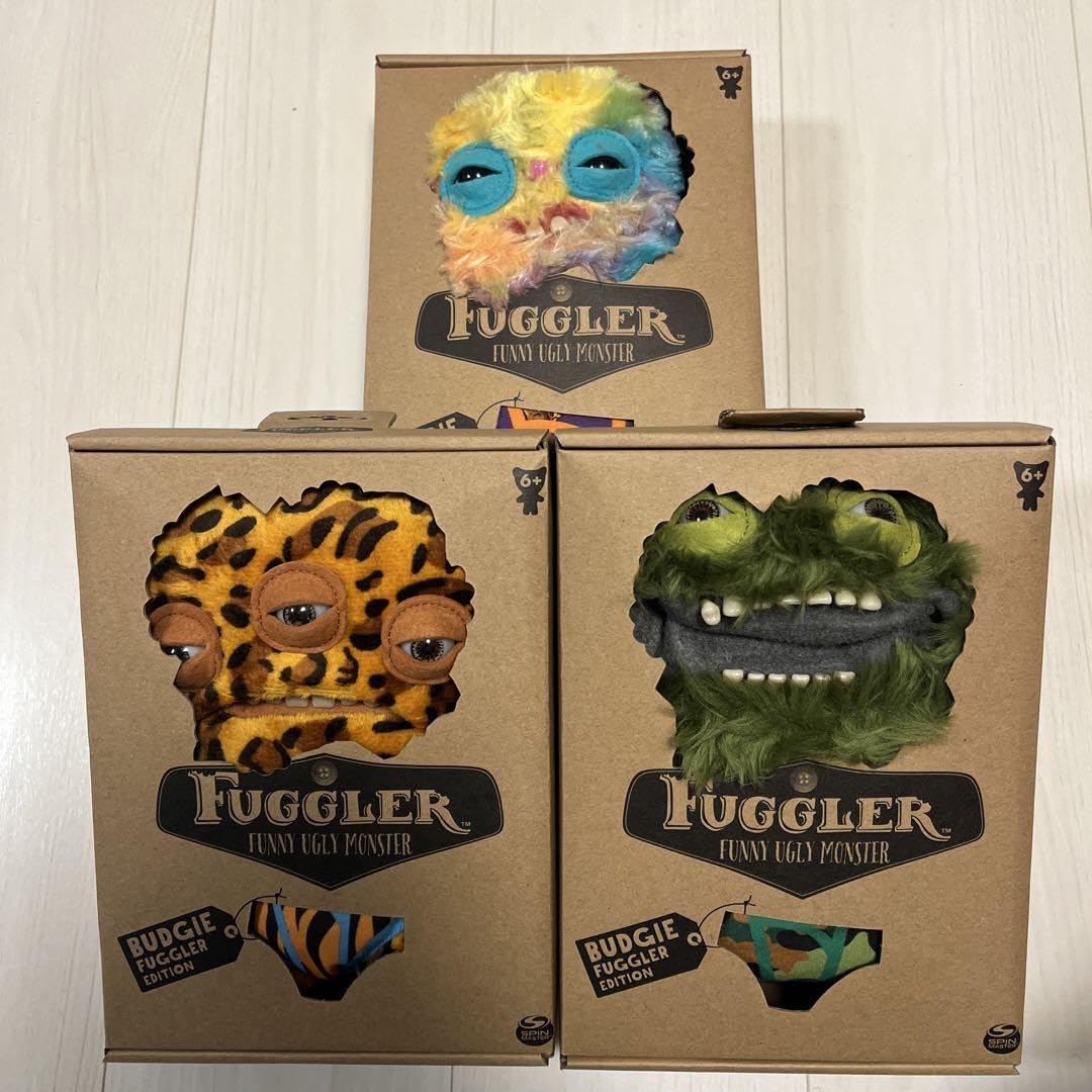 Amazon.co.jp: ファグラー 3体セット きもかわ モンスター : ホーム 