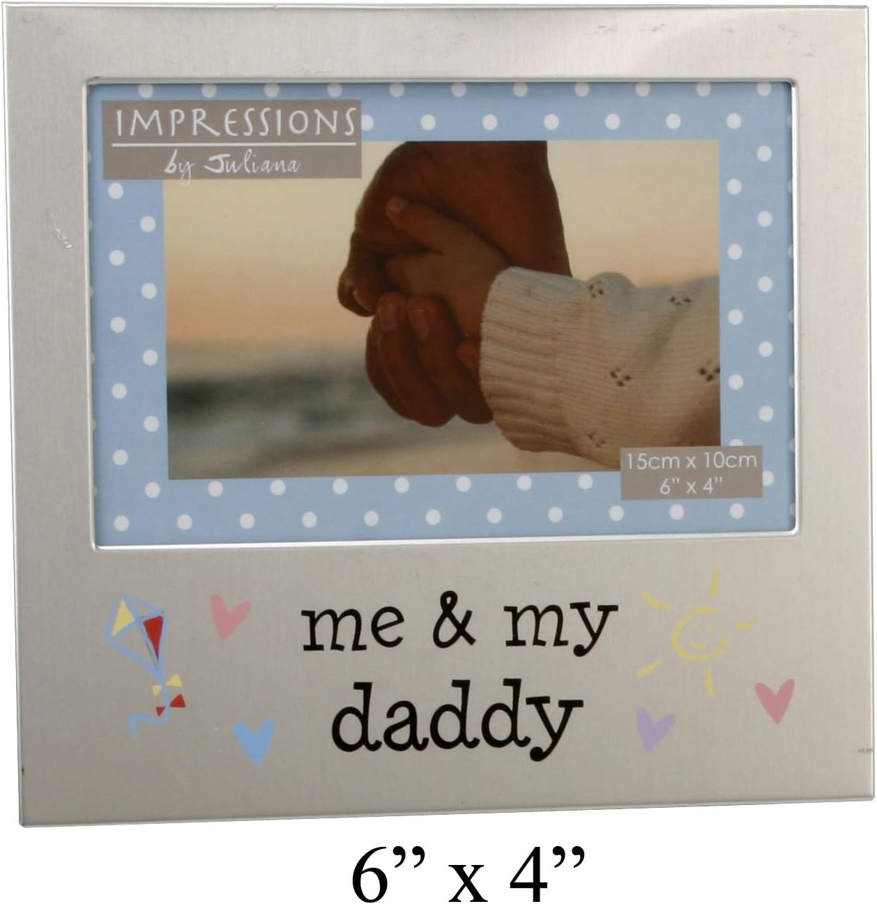 Me & My Daddy 6" x 4" Aluminium Frame - FA519D